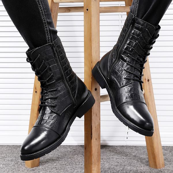 genuine leisure winter fashion leather men walking boot man snow boots keep warm boots male plush ankle snow shoes lace-up, Black
genuine leisure winter fashion leather men walking boot man snow boots keep warm boots male plush ankle snow shoes lace-up, Black