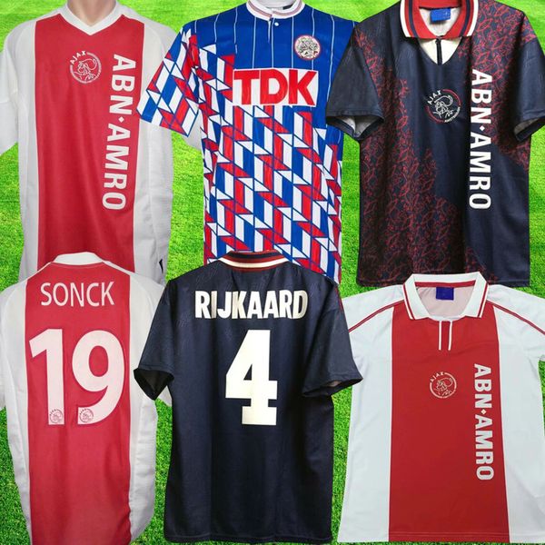 1994 1995 ajax retro rijkaard kluivert soccer jerseys limanen seedorf davids 1989 1990 football shirt 04 05 ajax overmars 1988 maillot, Black;yellow
1994 1995 ajax retro rijkaard kluivert soccer jerseys limanen seedorf davids 1989 1990 football shirt 04 05 ajax overmars 1988 maillot, Black;yellow