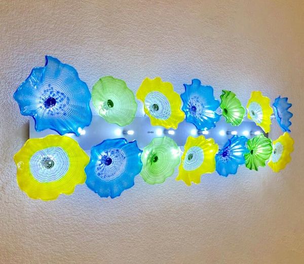 modern arts decor flower plate lamps italian design hand blown lamp lighting led murano glass art wall sconce
modern arts decor flower plate lamps italian design hand blown lamp lighting led murano glass art wall sconce