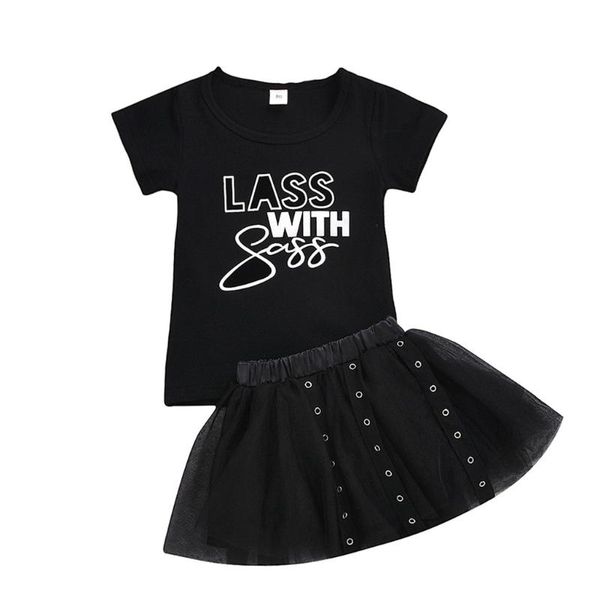 kancoold explosive punk style children's short-sleeved letter printed t-shirt + stitching mesh short skirt pettiskirt suit, White
kancoold explosive punk style children's short-sleeved letter printed t-shirt + stitching mesh short skirt pettiskirt suit, White