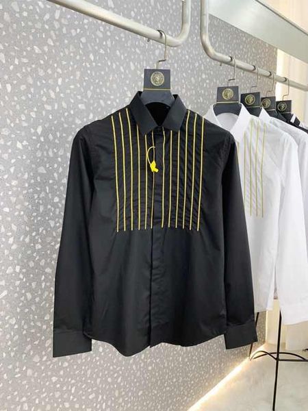 ww0487 модные мужские рубашки 2020 взлетно посадочная полоса европейский дизайн партия стиль мужская одежда, White;black
ww0487 модные мужские рубашки 2020 взлетно посадочная полоса европейский дизайн партия стиль мужская одежда, White;black