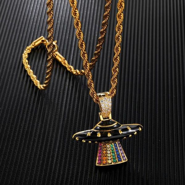 fashion iced out ufo pendant & necklace new arrival micro paved cubic zircon men's hip hop jewelry for gift, Silver
fashion iced out ufo pendant & necklace new arrival micro paved cubic zircon men's hip hop jewelry for gift, Silver