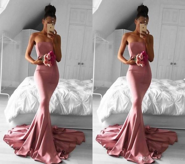 2019 mermaid prom dress strapless sleeveless long formal holidays wear graduation evening party gown custom made plus size, Black
2019 mermaid prom dress strapless sleeveless long formal holidays wear graduation evening party gown custom made plus size, Black
