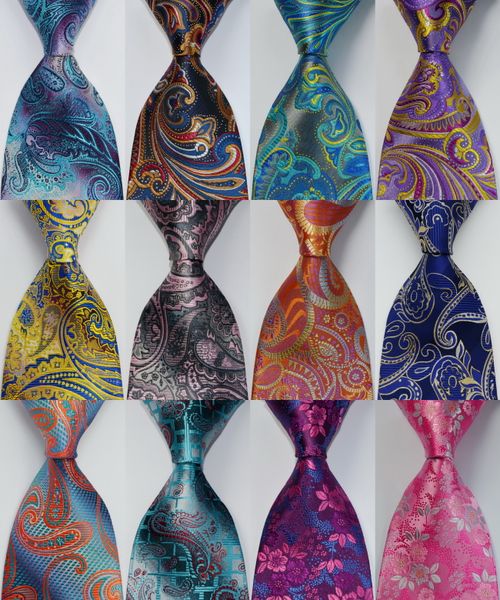 men's floral tie silk necktie gold blue jacquard party wedding woven fashion design gz7201116, Blue;purple