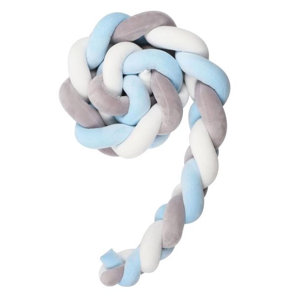 baby crib protector 150cm cot bumper newborn knotted braid pillow infant boys girls room decorration baby bedding
baby crib protector 150cm cot bumper newborn knotted braid pillow infant boys girls room decorration baby bedding