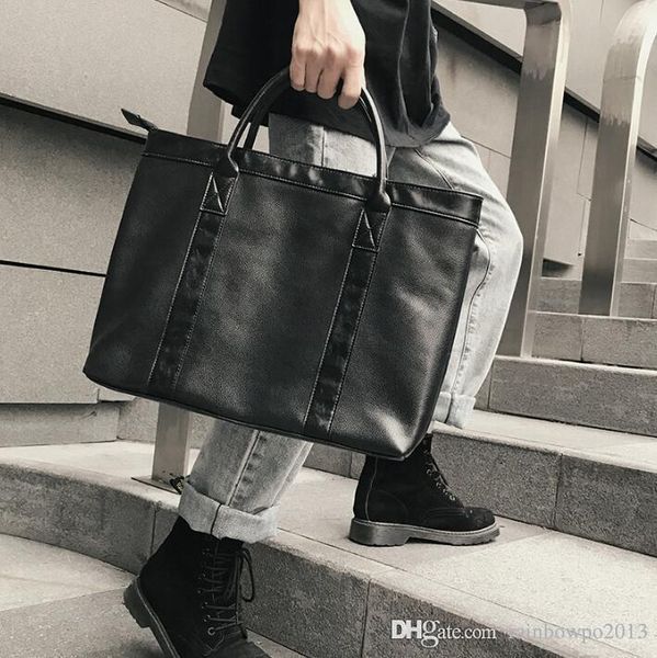 factory wholesale brand men handbag casual simple men hand-held documents shoulder bags lightweight waterproof business handbag
factory wholesale brand men handbag casual simple men hand-held documents shoulder bags lightweight waterproof business handbag