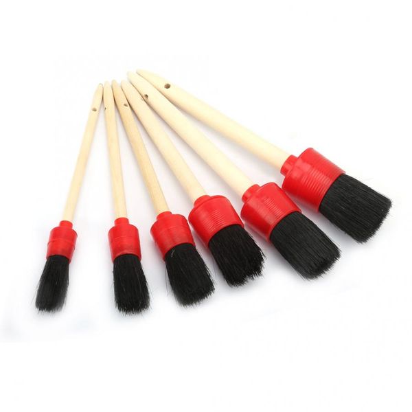 popular wooden handle dust removal brush set round brushes for car washing cleam tools
popular wooden handle dust removal brush set round brushes for car washing cleam tools