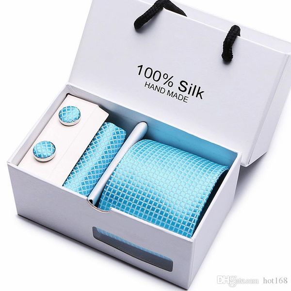 2019 new brand striped dotmen neck ties clip hanky cufflinks sets formal wear business wedding party plaid tie for mens cravat t16-24, Black;blue
2019 new brand striped dotmen neck ties clip hanky cufflinks sets formal wear business wedding party plaid tie for mens cravat t16-24, Black;blue