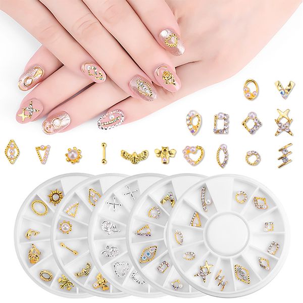 alloy 3d nail jewelry diamond hollow nail art decor gold silver pearl rhinestone rivet gem stud accessory, Silver;gold
alloy 3d nail jewelry diamond hollow nail art decor gold silver pearl rhinestone rivet gem stud accessory, Silver;gold