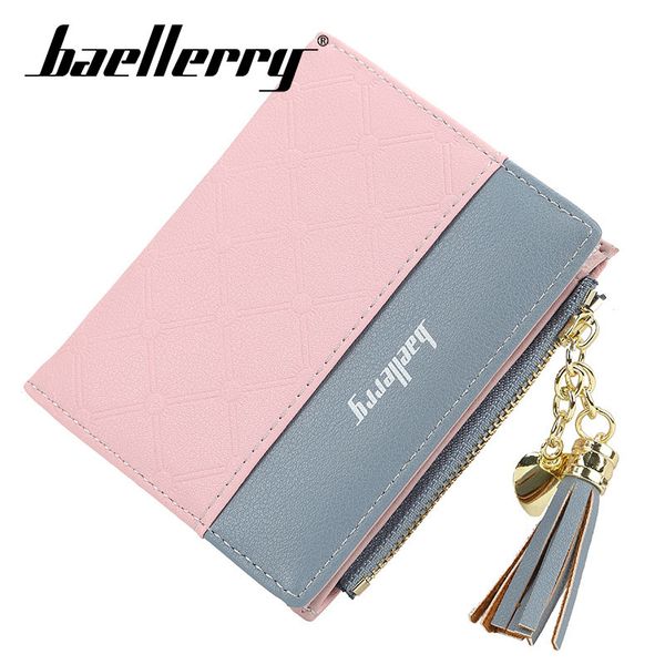 baellerry wallet women patchwork fashion tassel short wallet pu leather hasp porta handbag note compartment card holder, Red;black
baellerry wallet women patchwork fashion tassel short wallet pu leather hasp porta handbag note compartment card holder, Red;black