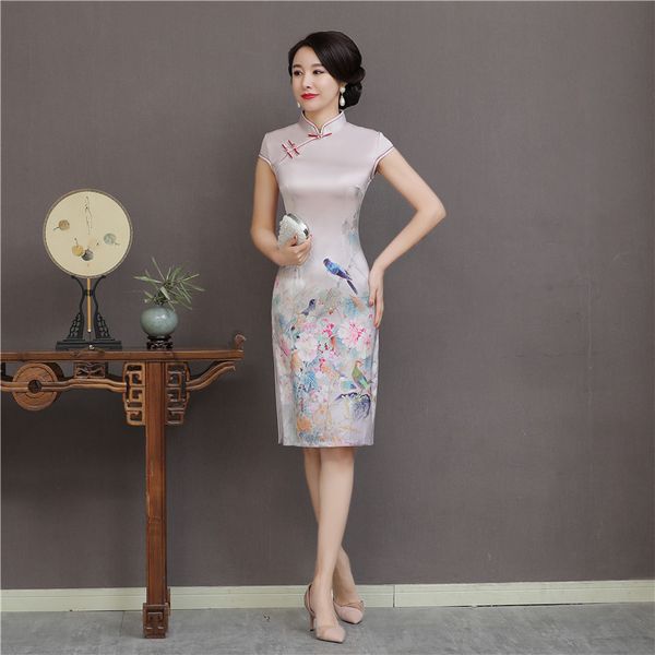 mandarin collar sexy длина колена платья традиционный китайский стиль cheongsam элегантные женские ручной кнопки платье размер -xxxl, Red
mandarin collar sexy длина колена платья традиционный китайский стиль cheongsam элегантные женские ручной кнопки платье размер -xxxl, Red