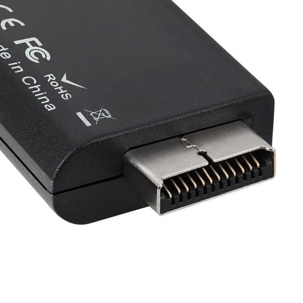 hdv-g300 ps2 to hdmi 480i/480p/576i audio video converter adapter with 3.5mm audio output supports all ps2 display modes
hdv-g300 ps2 to hdmi 480i/480p/576i audio video converter adapter with 3.5mm audio output supports all ps2 display modes