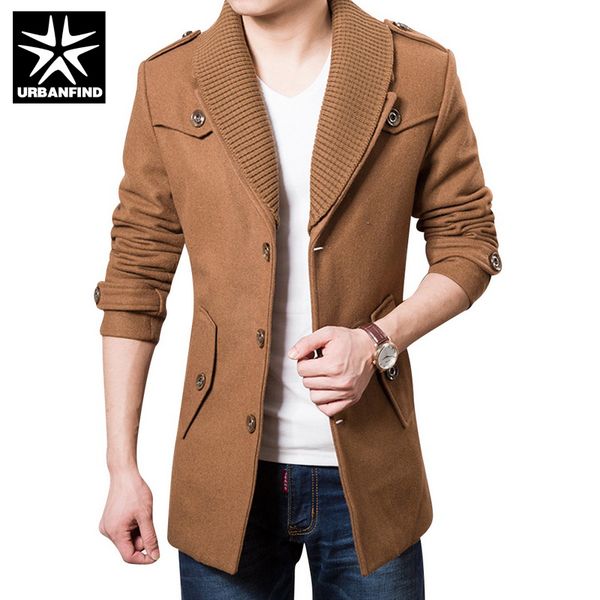 urbanfind men winter wool jacket coats big size m-3xl good quality single breasted design thicken man brand fashion outerwear, Black
urbanfind men winter wool jacket coats big size m-3xl good quality single breasted design thicken man brand fashion outerwear, Black