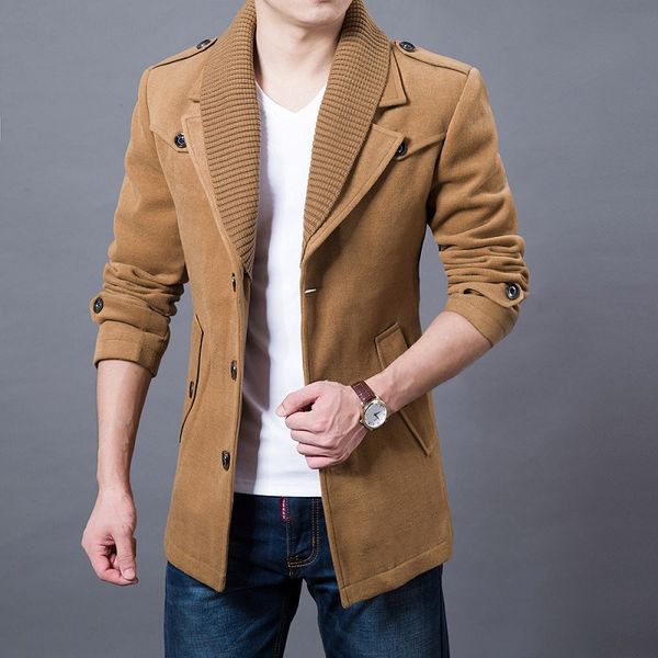 2019 business men casual coats size m-3xl double collar winter warm trench coat thicken man fashion windbeaker, Black
2019 business men casual coats size m-3xl double collar winter warm trench coat thicken man fashion windbeaker, Black