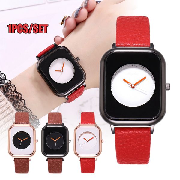 quartz watch casual analog wrist watch with synthetic leather band square dial kqs8, Slivery;brown
quartz watch casual analog wrist watch with synthetic leather band square dial kqs8, Slivery;brown