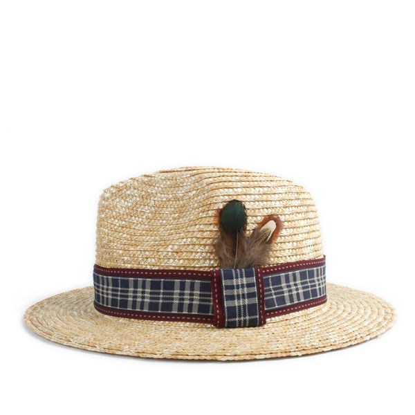 2 style 100% wheat straw women men sun panama hat summer beach hat lady wide brim boater beach sunhat jazz hat size 56-58cm, Blue;gray
2 style 100% wheat straw women men sun panama hat summer beach hat lady wide brim boater beach sunhat jazz hat size 56-58cm, Blue;gray