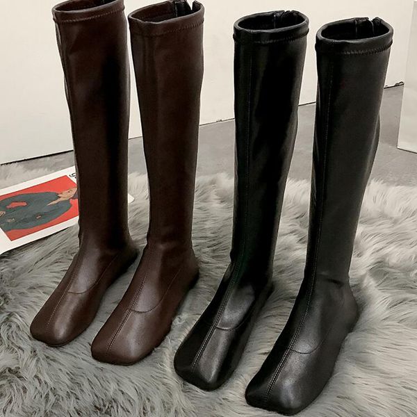 knee high boots women shoes woman boots fashion flat pu 2019 winter new short fur warm and comfortable x515, Black
knee high boots women shoes woman boots fashion flat pu 2019 winter new short fur warm and comfortable x515, Black
