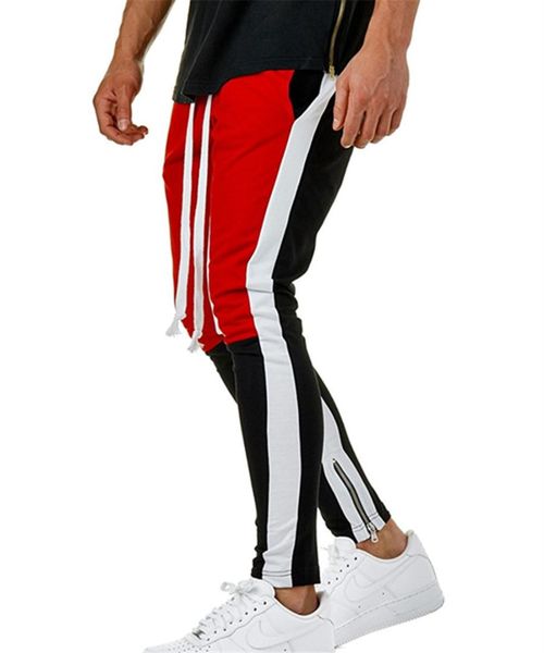 men gym pants 2018 mens leisure sports fitness pantstrack pants joggers hiphop side zipper men fog casual sweatpants, Black
men gym pants 2018 mens leisure sports fitness pantstrack pants joggers hiphop side zipper men fog casual sweatpants, Black