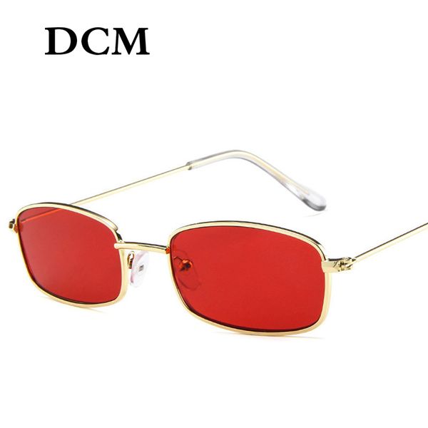 dcm women metal sunglasses men retro small square sun glasses female yellow pink lens eyeglass uv400, White;black
dcm women metal sunglasses men retro small square sun glasses female yellow pink lens eyeglass uv400, White;black