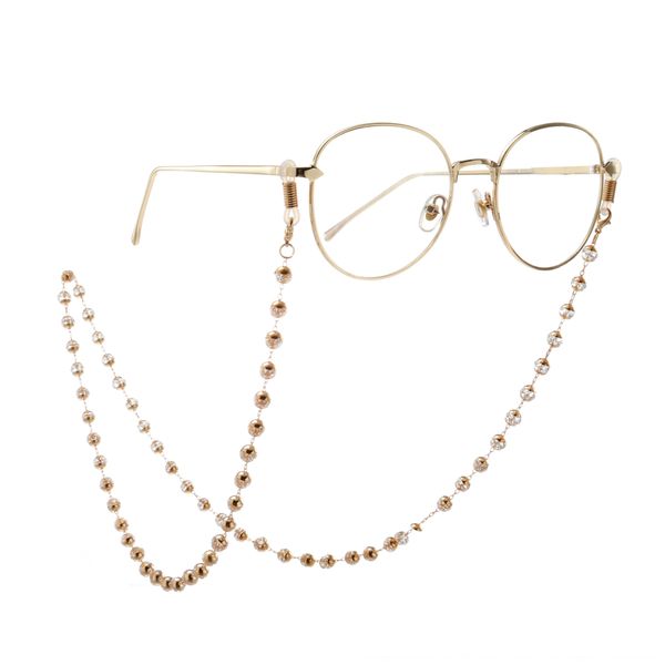 golden crystal bead handmade travel sun anti-slip hanging sun glasses sunglasses suspension chain chain eye, Blue
golden crystal bead handmade travel sun anti-slip hanging sun glasses sunglasses suspension chain chain eye, Blue
