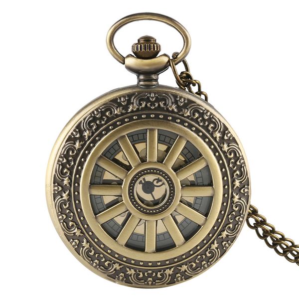 retro bronze pattern hollow out case men women quartz pocket watch with necklace chain gift, Slivery;golden
retro bronze pattern hollow out case men women quartz pocket watch with necklace chain gift, Slivery;golden