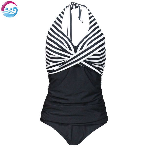 european and american foreign trade new triangle one-piece swimsuit women v-neck pleated one-piece backless swimsuit halter, White;black
european and american foreign trade new triangle one-piece swimsuit women v-neck pleated one-piece backless swimsuit halter, White;black
