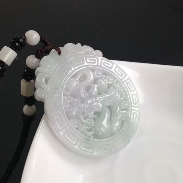 natural jadeite dragon brand pendant dragon play beads zodiac transshipment protective yu pei necklace send a certificate, Blue;slivery
natural jadeite dragon brand pendant dragon play beads zodiac transshipment protective yu pei necklace send a certificate, Blue;slivery