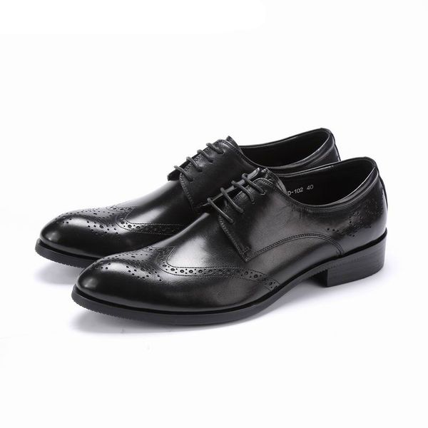 new design real full grain leather mens formal business shoe men dress brogue wing-tips shoes, Black
new design real full grain leather mens formal business shoe men dress brogue wing-tips shoes, Black