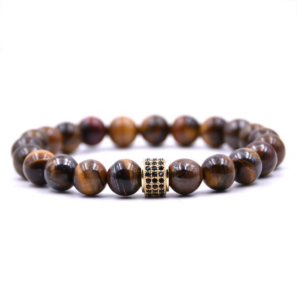 kangkang 2019 charm 5 color 8mm stone bracelet pave cz gold cylinder bracelets for men&women classic jewelry fashion gift, Black
kangkang 2019 charm 5 color 8mm stone bracelet pave cz gold cylinder bracelets for men&women classic jewelry fashion gift, Black