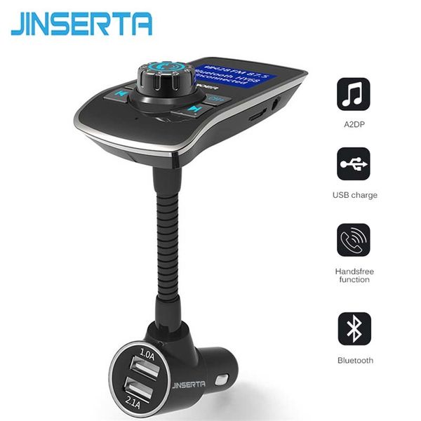 jinserta mp3 player wireless bluetooth handsaudio fm transmitte+usb ports lcd car kit with mic w/tf slot a2dp music player
jinserta mp3 player wireless bluetooth handsaudio fm transmitte+usb ports lcd car kit with mic w/tf slot a2dp music player