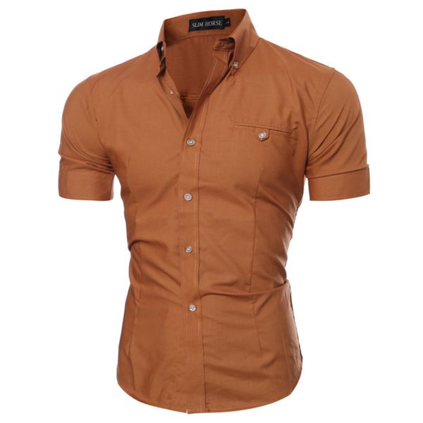 summer men shirt solid slim fit short sleeve men shirt fashion shirts casual all-match shirts, White;black
summer men shirt solid slim fit short sleeve men shirt fashion shirts casual all-match shirts, White;black