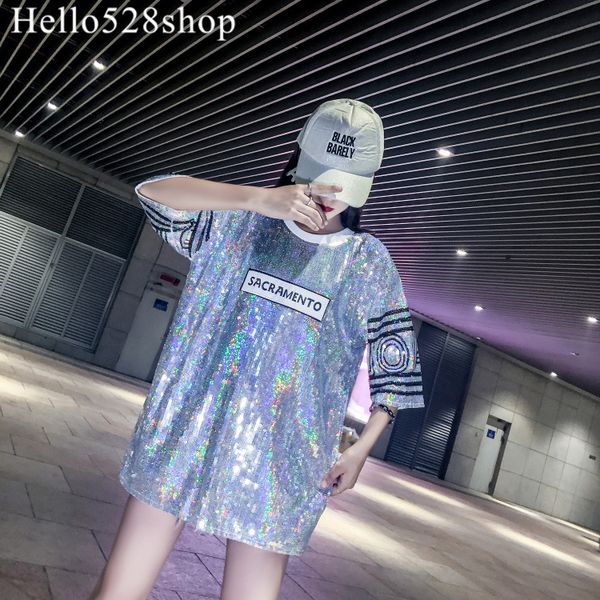 hello528shop sacramento v backless sequined shirts ladies t-shirt women's summer dress loose, White
hello528shop sacramento v backless sequined shirts ladies t-shirt women's summer dress loose, White