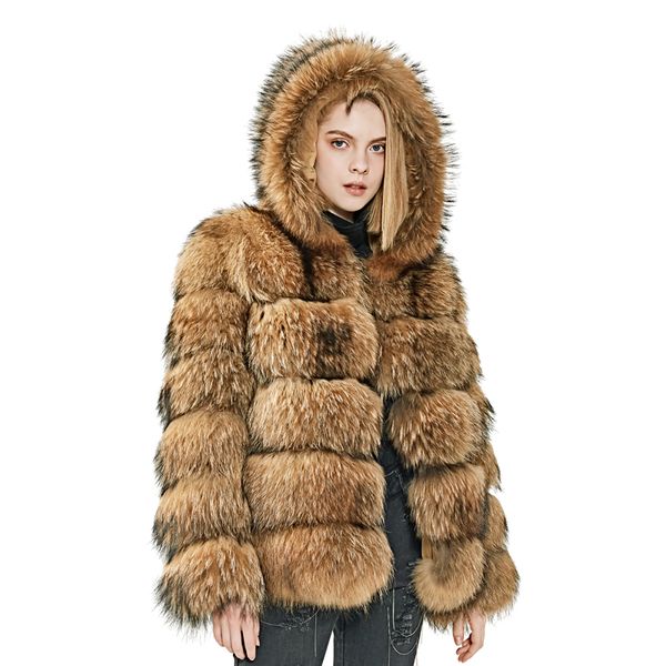 winter jacket women hooded real fur coat natural raccoon fur jacket korean streetwear new arrival overcoat, Black
winter jacket women hooded real fur coat natural raccoon fur jacket korean streetwear new arrival overcoat, Black
