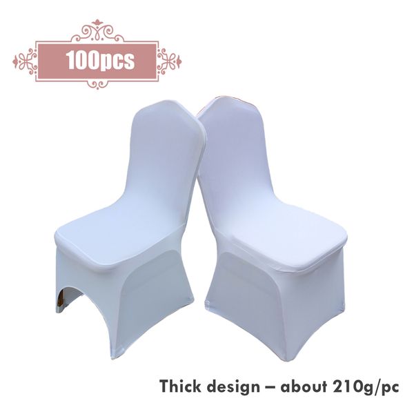 new 100pcs/lot wedding party decorative universal polyester spandex stretch arched white thick chair covers for l banquet
new 100pcs/lot wedding party decorative universal polyester spandex stretch arched white thick chair covers for l banquet