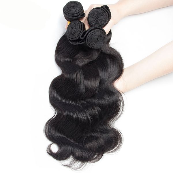 brazilian virgin hair weave body wave unprocessed human hair extensions grade 10a human hair bundles remy natural color, Black
brazilian virgin hair weave body wave unprocessed human hair extensions grade 10a human hair bundles remy natural color, Black