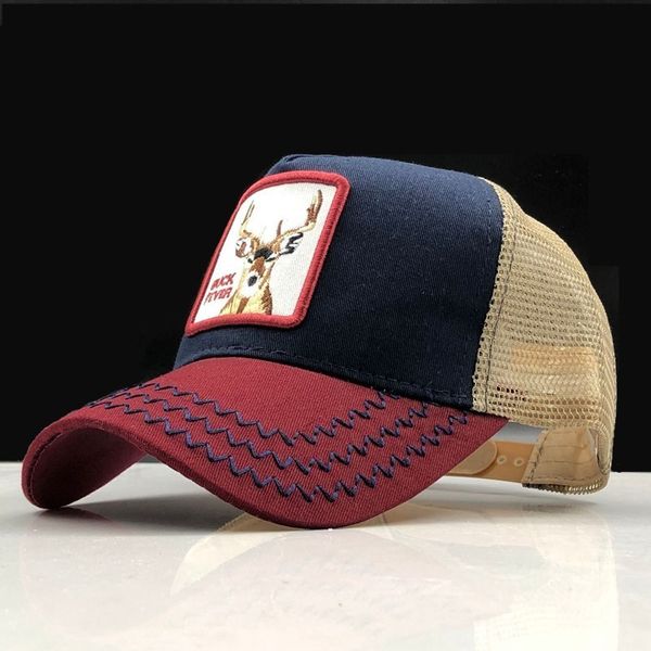 baseball cap for men women summer mesh embroidery buck trucker bones snapback hip hop hat casual cotton casquette cap, Blue;gray
baseball cap for men women summer mesh embroidery buck trucker bones snapback hip hop hat casual cotton casquette cap, Blue;gray