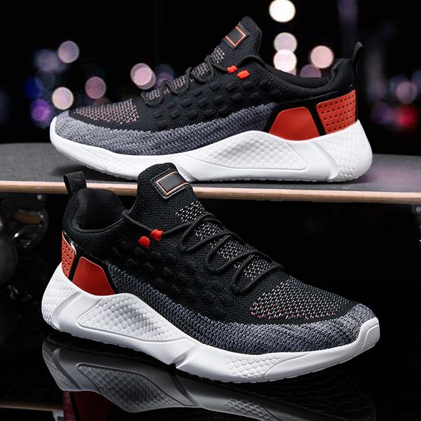 2020 sneakers men shoes casual lace-up mesh men shoes breathable lightweight fashion comfortable big size sale, Black
2020 sneakers men shoes casual lace-up mesh men shoes breathable lightweight fashion comfortable big size sale, Black