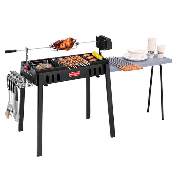 barbecue oven charcoal outdoor full set grill with more than 5 people folding and thickening oven for domestic barbecue
barbecue oven charcoal outdoor full set grill with more than 5 people folding and thickening oven for domestic barbecue
