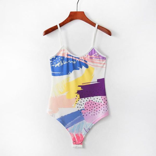 women's bodysuit oil painting fashion multicolor print fresh sweet slim sling fresh siamese clothes summer romper#gh, Black;white
women's bodysuit oil painting fashion multicolor print fresh sweet slim sling fresh siamese clothes summer romper#gh, Black;white