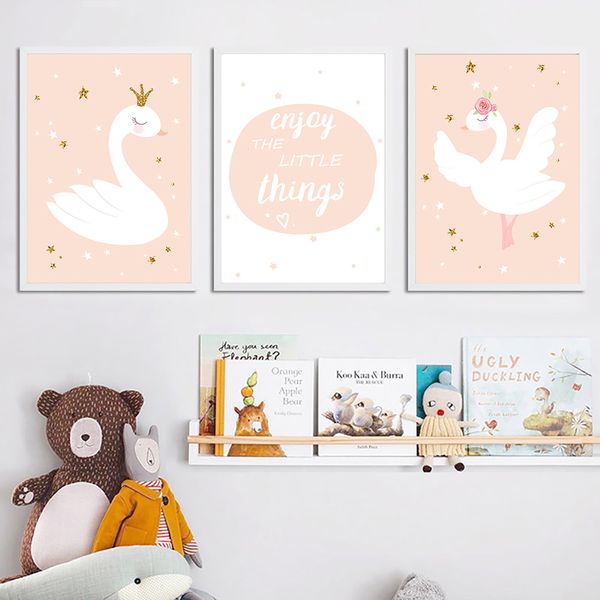 pink swan quotes wall painting nursery poster painting wall paintings for bedrooms cartoon babi nordic poster baby room decor
pink swan quotes wall painting nursery poster painting wall paintings for bedrooms cartoon babi nordic poster baby room decor