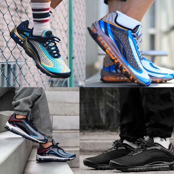 2019 HOT 99 Designer Midnight Navy Laser Orange Maxes Running Shoes deluxes Men Skepta OG Black blue size 7-11
2019 HOT 99 Designer Midnight Navy Laser Orange Maxes Running Shoes deluxes Men Skepta OG Black blue size 7-11