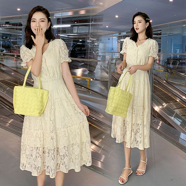 2019 summer wear new style frilled waist hugging hollow out hipster lace dress france non-mainstream, Black;gray
2019 summer wear new style frilled waist hugging hollow out hipster lace dress france non-mainstream, Black;gray