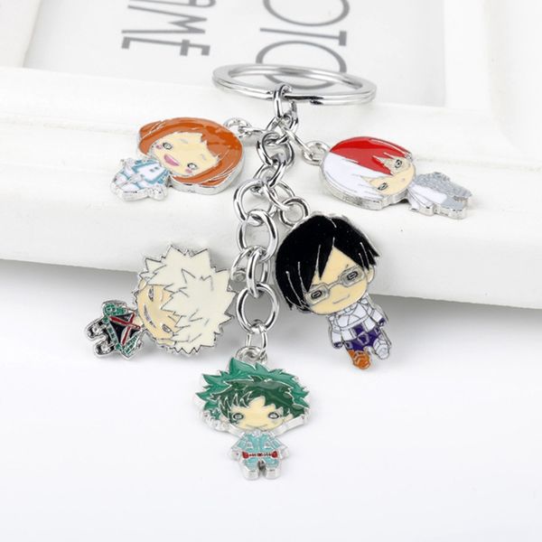 my hero academia keychain metal figures pendants doll japanese anime key rings, Silver
my hero academia keychain metal figures pendants doll japanese anime key rings, Silver