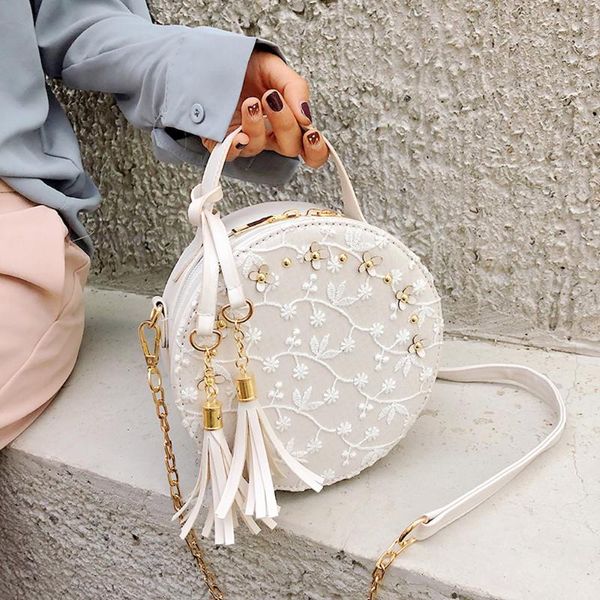 women round bags ladies wild lace round tassel shoulder bag messenger bag handbag tassel crossbody bags purses clutches @9
women round bags ladies wild lace round tassel shoulder bag messenger bag handbag tassel crossbody bags purses clutches @9