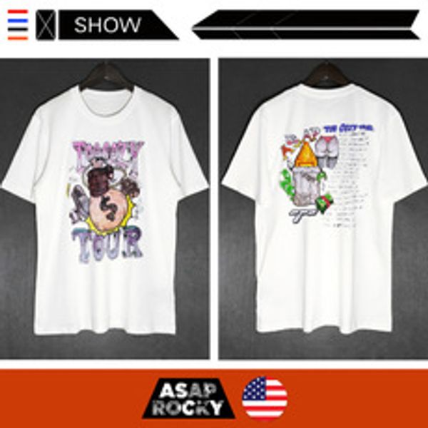 2020 new men's designer luxury clothing hip hop t-shirt summer white fashion casual men's designer clothes, White;black
2020 new men's designer luxury clothing hip hop t-shirt summer white fashion casual men's designer clothes, White;black