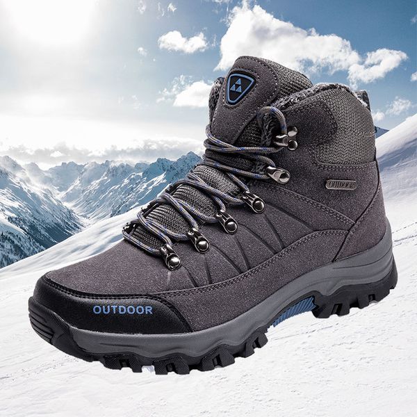 men hiking shoes winter add wool warm hiking boots mountain climbing shoes outdoor sport trekking sneakers plus size 39-46
men hiking shoes winter add wool warm hiking boots mountain climbing shoes outdoor sport trekking sneakers plus size 39-46