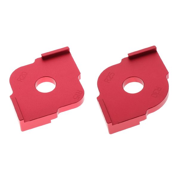 2pcs radio template router templates for routing rounded corners r15 r20 r25 r30
2pcs radio template router templates for routing rounded corners r15 r20 r25 r30