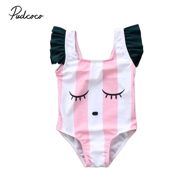 lovely summer kids baby girls bodysuit ruffles cute eye print swimsuit swimwear bathing one-piece swimming beachwear clothes, Blue
lovely summer kids baby girls bodysuit ruffles cute eye print swimsuit swimwear bathing one-piece swimming beachwear clothes, Blue