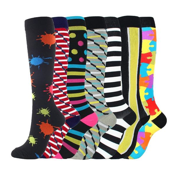 7 pairs sport compression stockings pressure sports socks cotton wave point thick composition sports breathable elastic socks, Black
7 pairs sport compression stockings pressure sports socks cotton wave point thick composition sports breathable elastic socks, Black