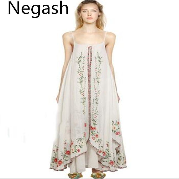negash new brand backless summer maxi dress women high waist long dresses female irregular boho white vestido, Black;gray
negash new brand backless summer maxi dress women high waist long dresses female irregular boho white vestido, Black;gray